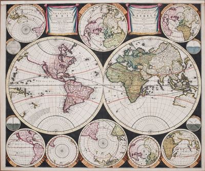 Planisphaerium Terrestre Sive Terrarum Orbis