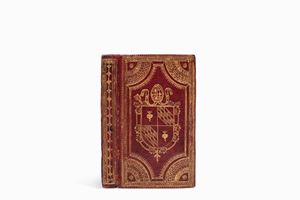 Edizione curata da Paolo Pueroni che firma la prefazione in elegante legatura in marocchino.  Primizie del genio 