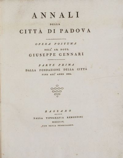 Annali della Città di Padova
