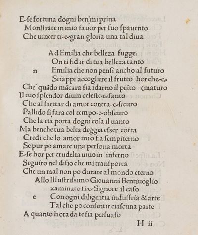 Tyrocinio De le Cose Vulgari... Cioe:sonetti Canzoni Sestine Strammotti Barzelette Capituli Eglog...