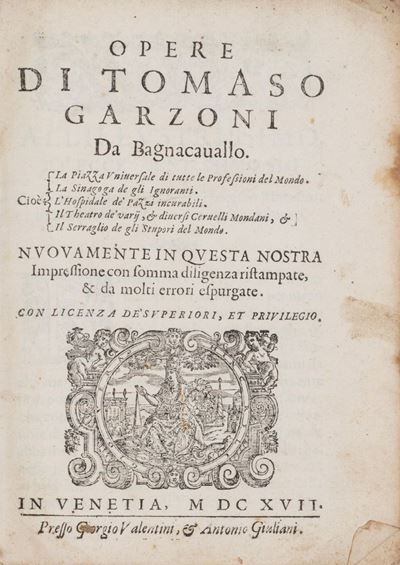 La Piazza Universale di Tutte le Professioni del Mondo