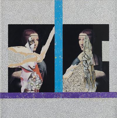 Co tomu rikate, 1989, collage su tavola