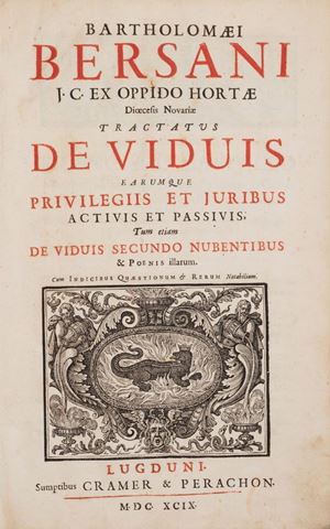 Tractatus de viduis earumque privilegiis et juribus activis et passivis [...]