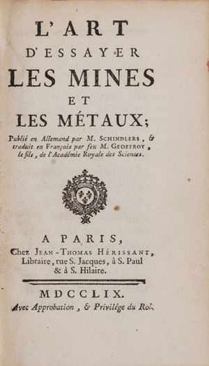 L'Art d'essayer les mines et les métaux