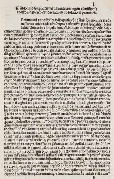 Formularium Instrumentorum Ad Usum Curiae Romanae