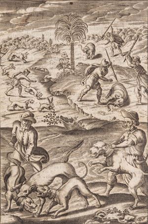Raimondi, Eugenio - Delle caccie […] libri quattro aggiuntovi ‘n questa nuova ‘mpressione il quinto libro della villa