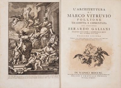 Vitruvio, L'Architettura tradotta e commentata dal Marchese Berardo Galiani