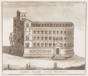 Calcografia degli edifizj di Roma, ovvero vedute, piante, spaccati, ed elevazioni di belli edifizj antichi e moderni di questa superba città