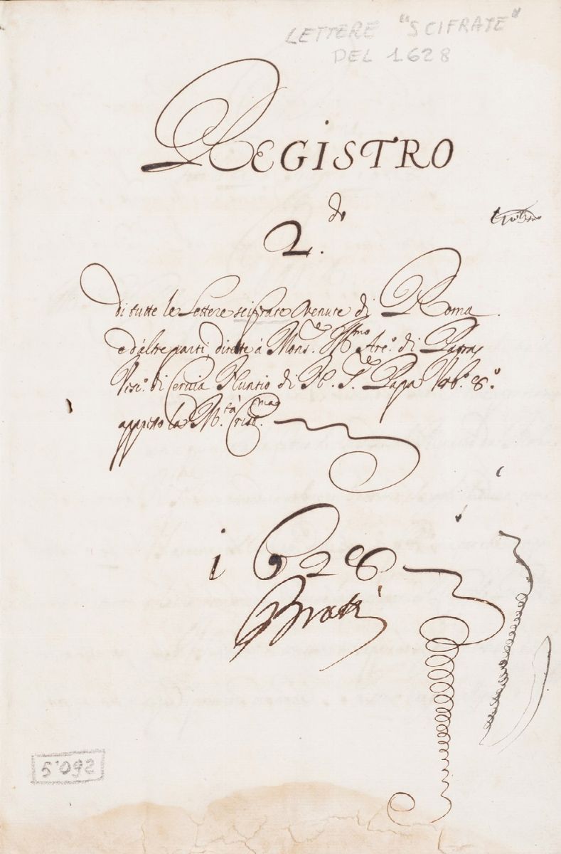 Nunziature Apostoliche - Registri di Lettere della Legazione di Francia, della Nunziatura di Fian...