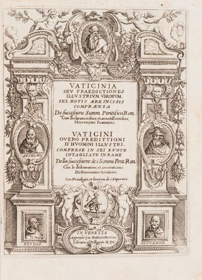 Vaticinia, Sive Prophetiae [...] Vatinicii, Overo Profetie