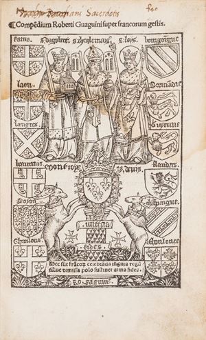 Compendium Roberti Guaguini super francorum gestis