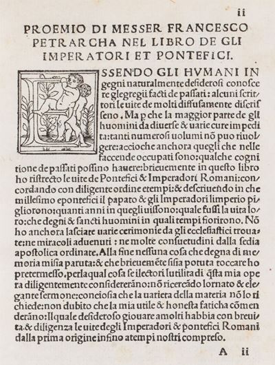Chronica delle vite de' pontefici et imperatori Romani (edizione del 1507)