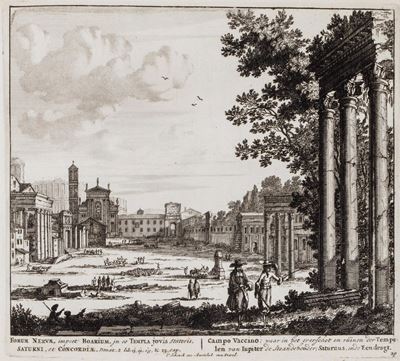 Roma Aeterna … Sive Ipsius Aedificiorium Ad Romanorum Integrorum Collapsorumque, Conspectus Duple...