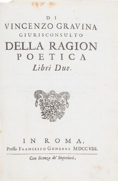Della Ragion Poetica Libri Due