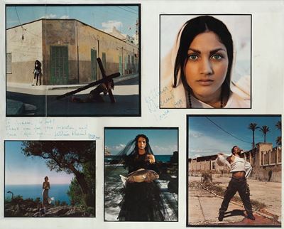 Senza titolo, 1998 - Collage di stampe vintage a colori