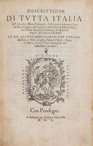 Descrittione di tutta Italia