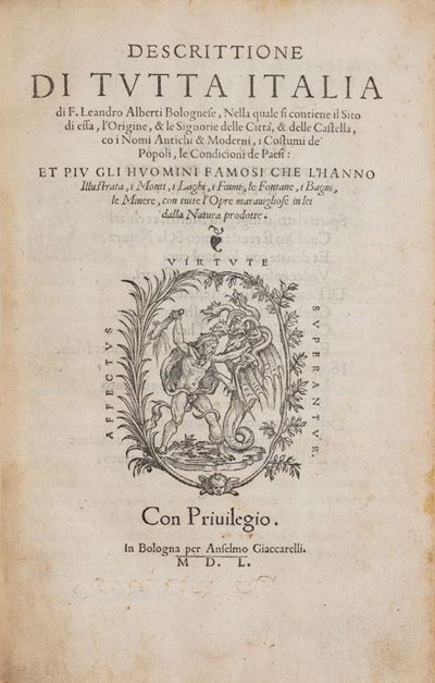 Descrittione di Tutta Italia