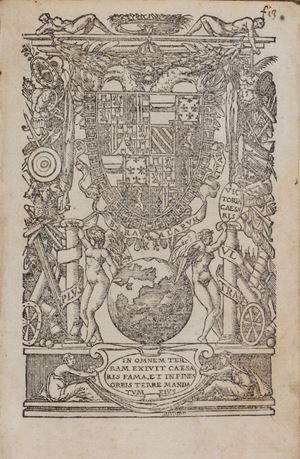 Commentario... nella guerra della Germania fatta dal felicissimo, & massimo Carlo V... Del 1546 et 1547