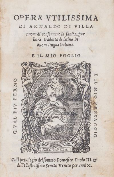 Opera Utilissima... di Conservare la Sanita