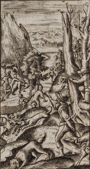 Terza edizione di questo classico sulla caccia con le note di Olimpio Marcucci (pseudonimo di Scipione di Manzano). Ceresoli 541. Harting 273. Schwerdt II, 278. Pierantonio Meneghelli (Verona 1765 - Padova 1844), a cui questo volume appartenne, fu uno storico, critico letterario e traduttore. Celebri sono i suoi studi sul Petrarca. La caccia