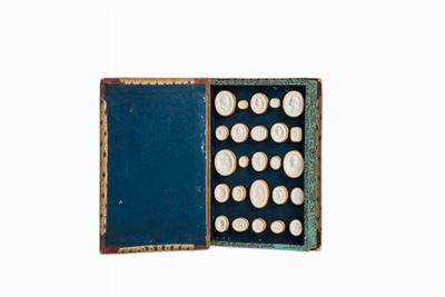 Giovanni Calandrelli, Impronte cavate da gemme incise in rilievo ed in incavo