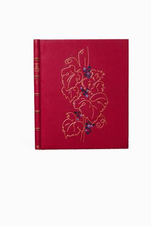 Testo di Gaston Derys. Raccolta di aforismi di varie personalità della medicina sui vantaggi del vino per la salute illustrata dalle riproduzioni di 19 acquerelli di Dufy. Mon docteur le vin