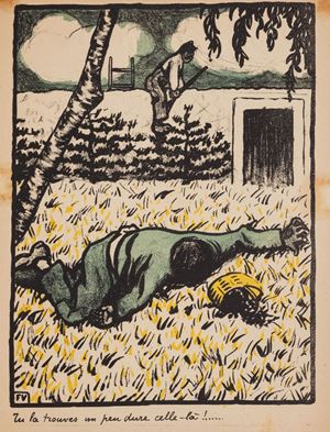 Le tavole furono pubblicate nel numero speciale della rivista  "L'Assiette au Beurre", del primo marzo 1902. La suite completa si componeva di 23 litografie inclusa la copertina.   [Crimes et Châtiments]