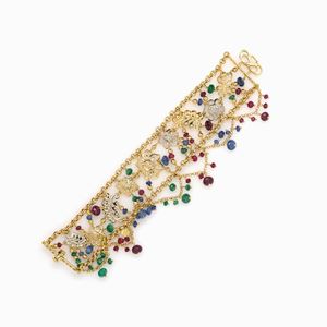 BRACCIALE IN ORO E GEMME NATURALI, GABRI