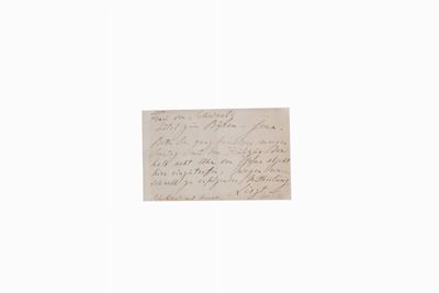 Lettera Autografa Firmata