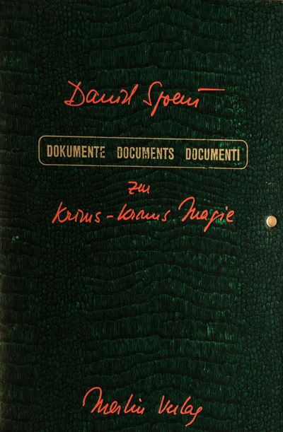 Dokumente. Documents. Dokumenti Zur Krims-krams Magie