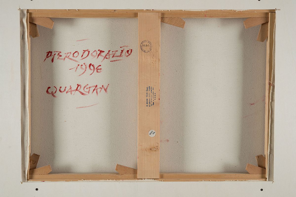 Piero Dorazio - Quargan, 1966, olio su tela