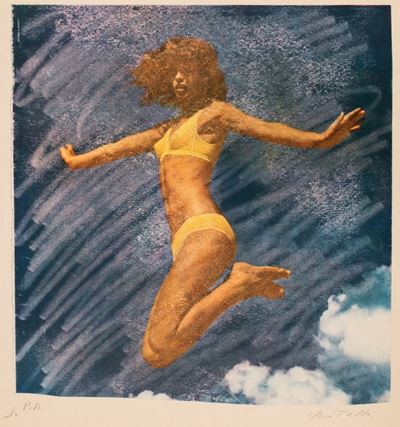 Due fogli (serigrafie a colori)