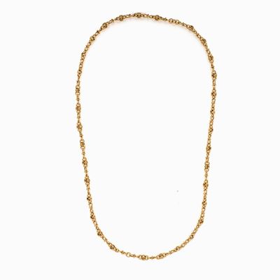 Catena in Oro Rosso Ad Anelli Singoli e
