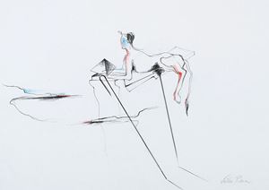 Senza titolo
tecnica mista su carta
cm. 