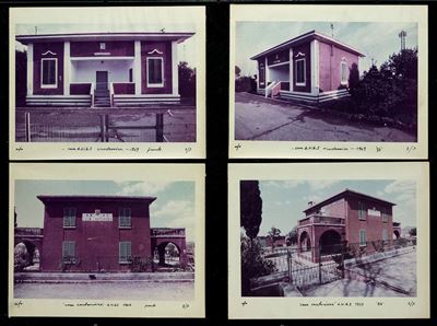 Casa A.N.A.S., 1969, 4 fotografie a colori