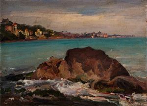 Nettuno, cliff near Villa Borghese