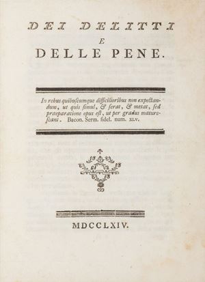 Dei delitti e delle pene