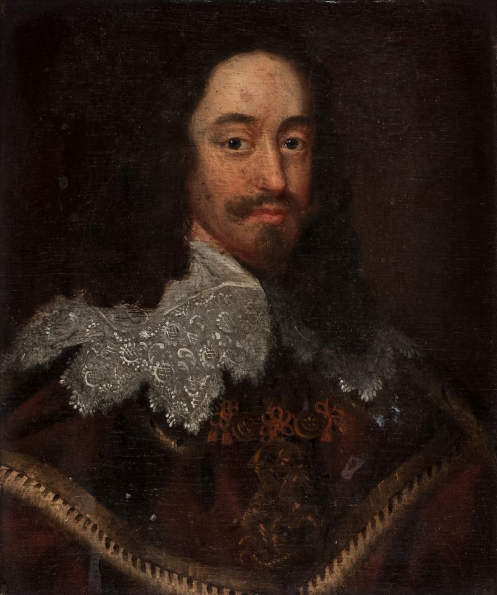 Scuola Inglese, Secolo XVIII - Scuola inglese del XVIII secolo, Ritratto di re Carlo I e Ritratto...