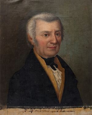 Scuola italiana, secolo XIX - Portrait of a gentleman