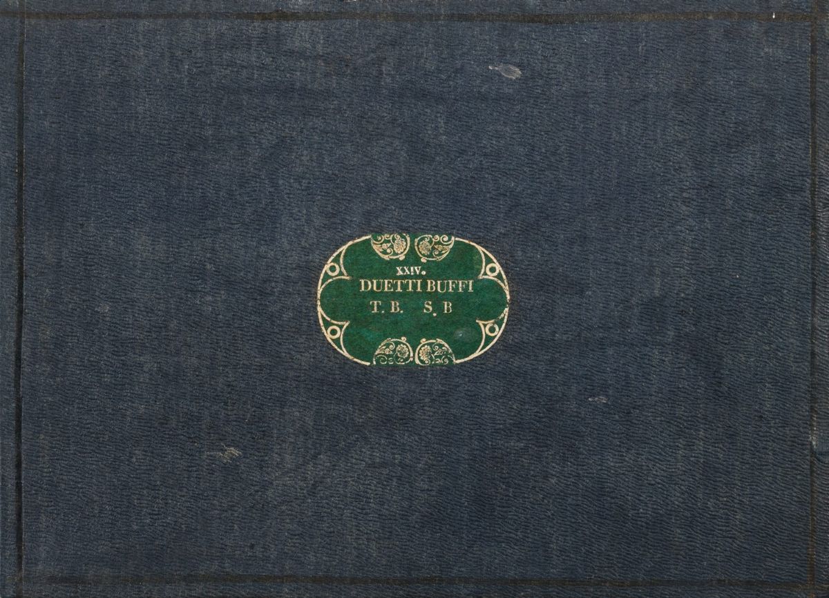 Gaetano Donizetti - Due album di spartiti musicali con opere di vari autori