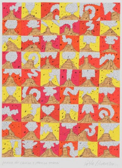 Molto positivo..., litografia a colori (e.c. P.A.), 1976