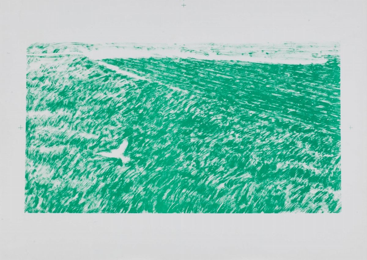 Piero Guccione - Paesaggio