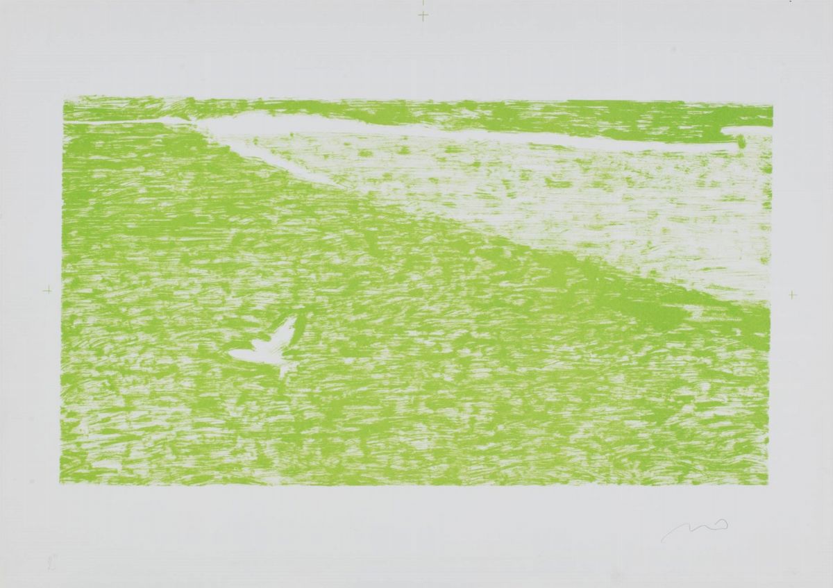 Piero Guccione - Paesaggio