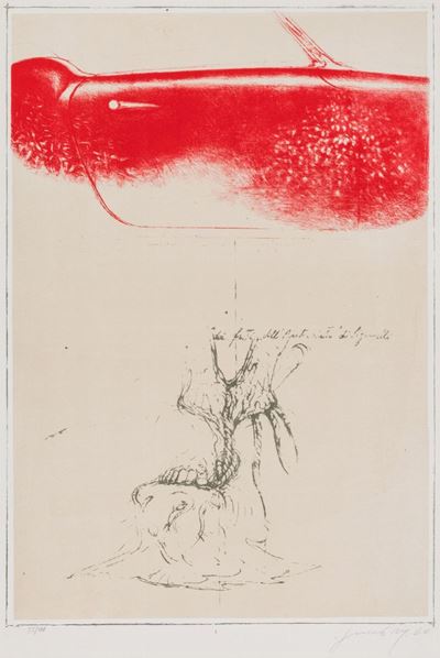 Dai fatti dell’Anticristo (litografia a colori, 52/100)