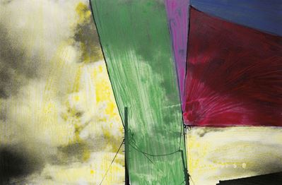 Skyscapes (1997 ca.), stampa vintage alla gelatina ai sali d'argento con colorazione a mano