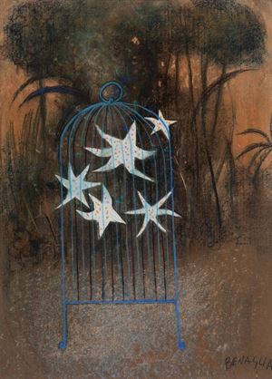  Cage with stars