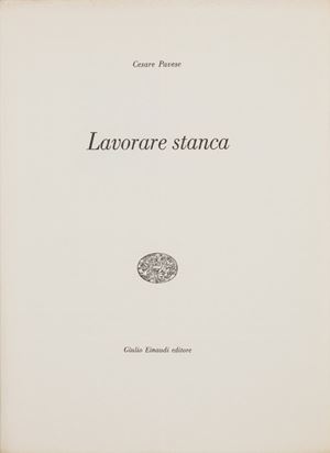 Lavorare stanca