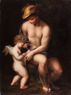 Mercury and Cupid