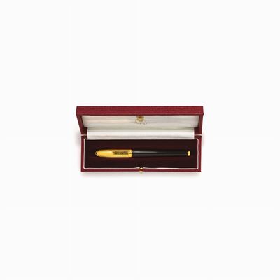 Penna a Sfera in Oro Giallo e Nero, S.
