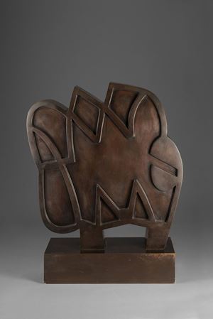 Bifrontale, S.d. 1984-89
Bronzo, fusione